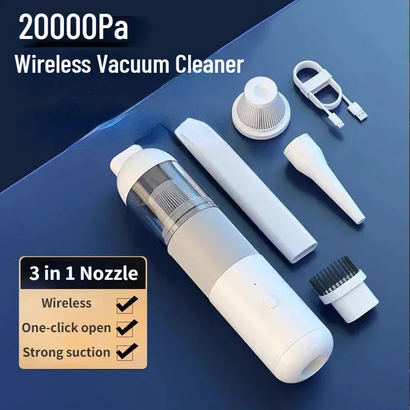 Wireless Mini Car Vacuum Cleaner