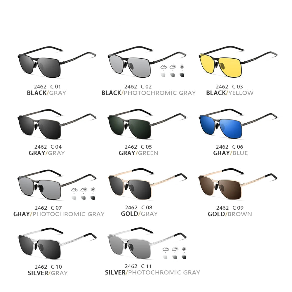 Men's Unisex Polarized Sunglasses